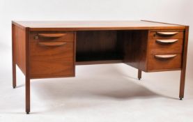 JENS RISOM - MID CENTURY DANISH WALNUT OFFICE DESK