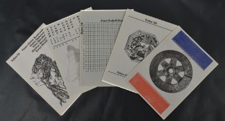 XYLON - A COLLECTION OF 7 FOLIOS OF MID CENTURY WOODCUT PRINTS