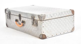 VINTAGE 20TH CENTURY AVIATION ALUMINIUM SUITCASE