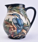 MOORCROFT POTTERY - KINGFISHER - CIRCA 2000 PHILLIP GIBSON JUG