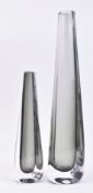 NILS LANDEBERG X ORREFORS - RETRO SWEDISH GLASS VASES