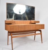 ALFRED COX - MID CENTURY BRITISH WALNUT DRESSING TABLE