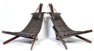 PAIR OF SAIL CHAIRS BY DOMINIC MICHAELIS FOR CORAZZA