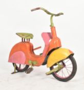 JUVENILE RIDE - MID CENTURY 1950S MOTORBIKE FAIRGROUND RIDE