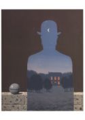 MAGRITTE - L' HEUREUX DONATEUR - OFFSET LITHOGRAPH PRINT