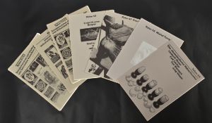 XYLON - COLLECTION OF 7 FOLIOS OF MID CENTURY WOODCUT PRINTS