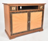 DAVID LINLEY X CLARIDGE'S - 20TH CENTURY BESPOKE TV / MEDIA UNIT