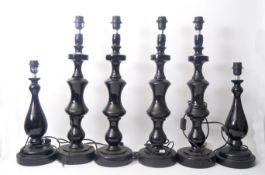 DECOR VIVANT - SELECTION OF SIX DESIGNER LAMPS