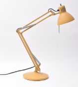 20TH CENTURY YELLOW METAL ANGLEPOISE DESK LAMP LIGHT