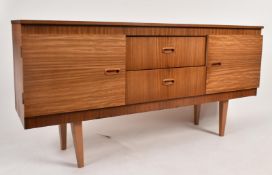 VINTAGE MID CENTURY BRITISH DESIGN TEAK SIDEBOARD