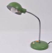 MID CENTURY ITALIAN GOOSENECK DESK TABLE LAMP
