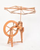 FRANK HERRING & SONS - ' THE HERRING ' - BEECH SPINNING WHEEL