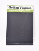 GOLDEN VIRGINIA TOBACCO VINTAGE ADVERTISING ALUMINIUM SIGN