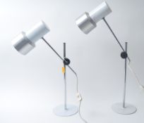 PROVA - PAIR OF MID CENTURY ITALIAN ANGLEPOISE DESK LAMPS