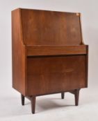 ELLIOTTS OF NEWBURY RETRO TEAK WRITING BUREAU DESK