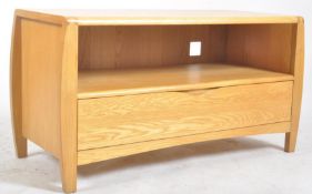 CONTEMPORARY ERCOL MODERN DESIGN LIGHT OAK TV / MEDIA UNIT