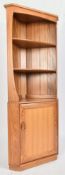 ERCOL - WINDSOR MODEL - RETRO ELM CORNER CABINET
