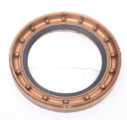 VINTAGE MID CENTURY REGENCY REVIVAL CONVEX WALL MIRROR