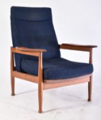 GUY ROGERS - MANHATTAN - MID CENTURY TEAK FRAMED CHAIR