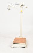 MID 20TH CENTURY DOCTOR'S PHARMACY WEIGHING SCALE