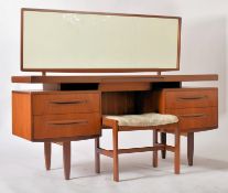 WILKINS FOR G PLAN - MID CENTURY TEAK DRESSING TABLE