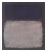 MARK ROTHKO - BLUE AND GREY - OFFSET LITHOGRAPH PRINT