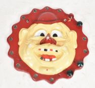 FUN HOUSE - VINTAGE FIBERGLASS PAINTED GLOWN PANEL