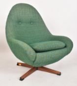 GREAVES & THOMAS - MID CENTURY SWIVEL EGG CHAIR