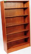 TURNIDGE OF LONDON FURNITURE - TEAK WOOD BOOKCASE