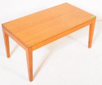 REMPLOY FURNITURE - MID CENTURY TEAK LONG JOHN COFFEE TABLE