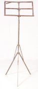 MID CENTURY ADJUSTABLE METAL MUSIC SHEET STAND