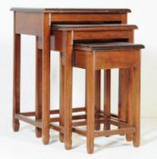 A VINTAGE 20TH CENTURY CHINESE NEST OF TABLES