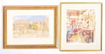 RACHEL HEMMING BRAY - TWO SIGNED & TITLE PRINT ON PAPER