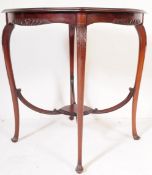 LATE 19TH CENTURY VICTORIAN ADAMS REVIVAL CENTRE TABLE