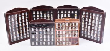 LARGE COLLECTION OF 20TH CENTURY COMMEMORATIVE THIMBLES