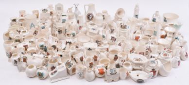 GOSS WARE - LARGE COLLECTION OF SOUVENIR CHINA PIECES