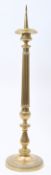 19TH CENTURY VICTORIAN ECCLESIASTICAL BRASS PRICKET