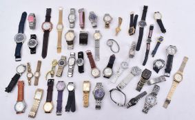 COLLECTION OF LATE 20TH CENTURY LADIES & MENS WRISTWATCHES