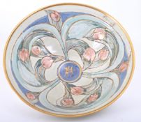 BARBARA & MICHAEL HAWKINS - CORNISH STUDIO POTTERY FRUIT BOWL