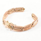 ANTIQUE 9CT ROSE GOLD WRISTWATCH BRACELET STRAP