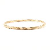 VINTAGE 9CT GOLD BANGLE BRACELET