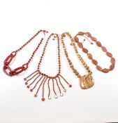COLLECTION OF ASSORTED CONTEMPORARY LOLA ROSE STONE JEWELLERY