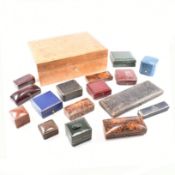 COLLECTION OF VINTAGE & ANTIQUE JEWELLERY BOXES