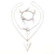 DANON BRACELET & NECKLACE DEMI PARURE