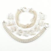 THREE 925 SILVER BRACELET CHAINS