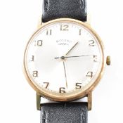 VINTAGE 9CT GOLD ROTARY WRISTWATCH