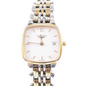 LONGINES SWISS MADE STAINLESS STEEL WRISTWATCH WITH BOX & PAPERWORK