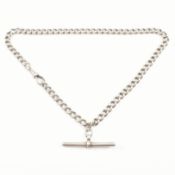 HALLMARKED SILVER ALBERT CHAIN