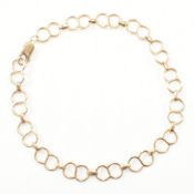 HALLMARKED 9CT GOLD BRACELET CHAIN