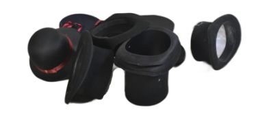 COLLECTION OF VINTAGE THEATRICAL TOP HATS